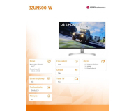 LG 32UN500-W 4K HDR - 607244 - zdjęcie 12